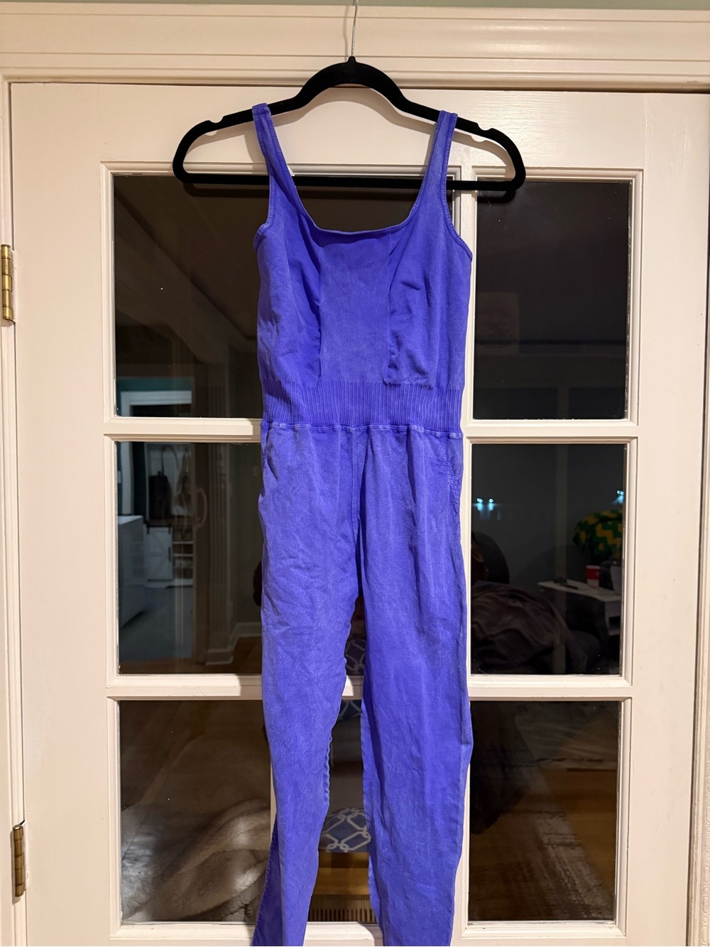 Free People Electric Purple Tank Jumpsuit